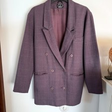 100% wełna marynarka vintage