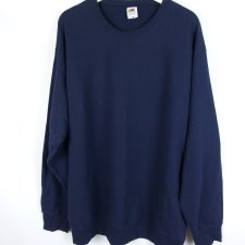 Fruit of the Loom męska granatowa bawełniana bluza / 2XL