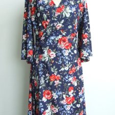 jesienna sukienka w kwiaty r.44 Mango