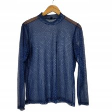 BLACK COLOUR mesh siateczka groszki 40/42 L/XL
