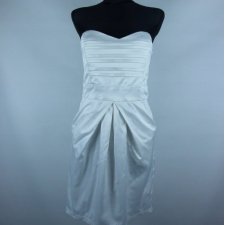 Lila satynowa sukienka mini z metką 16 / 42