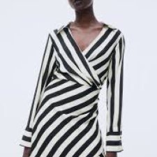 H&M - SUKIENKA W PASKI - S