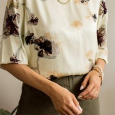 Satynowa bluzka By Malene Birger XL