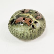 Organiczny, ceramiczny wazon- ikebana, Erik Græser, Dania lata 60.