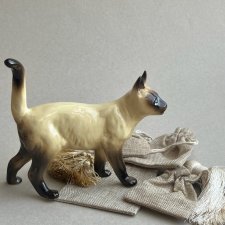 Mid-Century Modern ❤ Coopercraft - Siamese cat - Vintage Figurine
