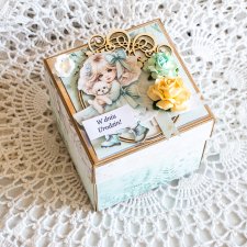 Exploding box nr 1 - Urodziny / Roczek - Dziewczynka