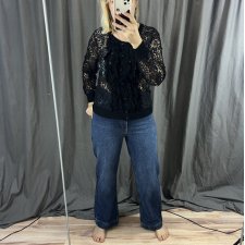 intimissimi koronkowy sweterek zapinany