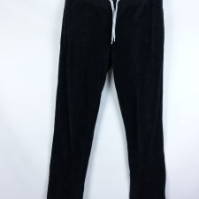Just Cavalli proste spodnie welur / XL