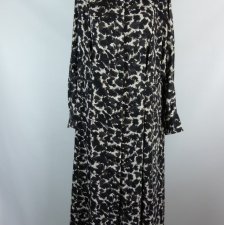 H&M rozpinana sukienka midi / L