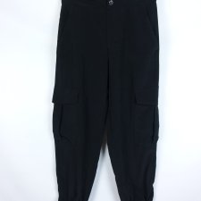 Zara cargo cienkie spodnie bojówki jogger / M