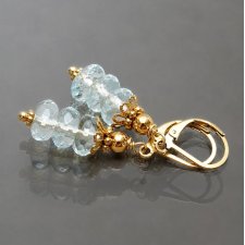 Kolczyki Alloyc Collection -  Klejnotki /kwarc blue/vol. 2