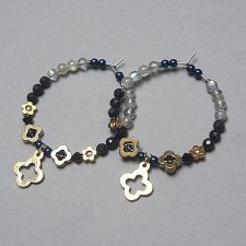 Alloys Collection flower vol. 8 [2023-06/sapphire] - kolczyki