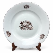 Patera Ćmielów folk ptak PRL lata 60 porcelana talerz Vintage