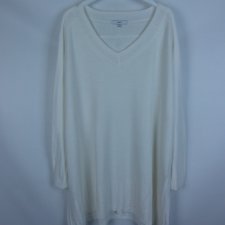 Next luźny cienki sweter oversize akryl / XXL