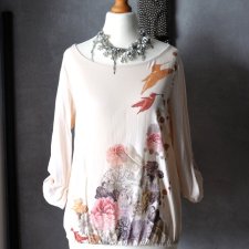 Bluzka w kwiaty letnia lolita floral XS S