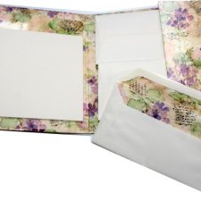 PIĘKNA romantyczna papeteria koperty papier listowy GERMANY