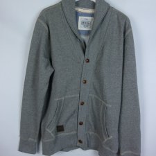 F&F rozpinany męski dresowy sweter bluza / M