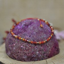 Bransoletka z kamieniami naturalnymi - Agat