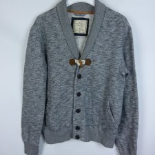 Reserved rozpinany męski dresowy sweter bluza / M