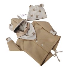 Bluza rozpinana z uszami 68/74 wyprzedaż