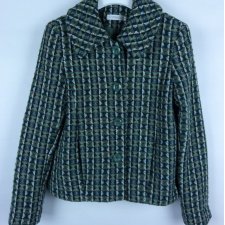 Topshop krótka przejściowa kurtka z wełną 12 / 38