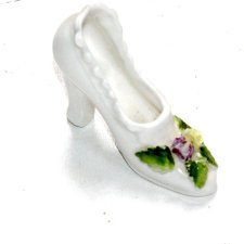 porcelanowy mini pantofelek uroczy bibelot England