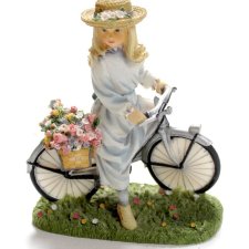 Figurka The Leonardo Collection The Bicycle Ride Christine Haworth