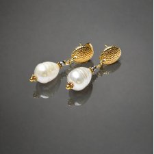 Pearls [white] perły vol. 27 - kolczyki
