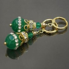 Alloys Collection - Onyx green - kolczyki /14.11.25/