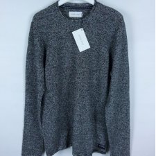 Pier One sweter bawełna melanż z metką / XL