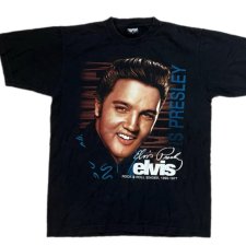 Vintage Y2K Elvis Presley T-Shirt, Retro Music Fan Apparel, Unique Gift for Collectors