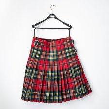 Kilt w kratkę M/ L