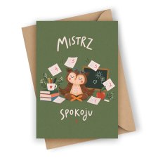 KARTKA DLA NAUCZYCIELA- MISTRZ SPOKOJU