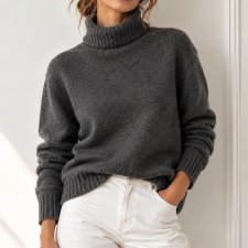 Zara wełniany golf
