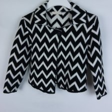 Souvenir Clubbing krótki sweter z wełną / S