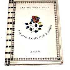 J.PORAZIŃSKA I w sto koni nie dogoni 1966 PRL