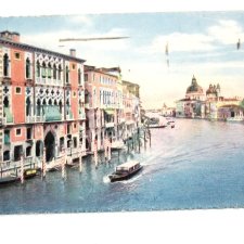 VENEZIA stara przedwojenna pocztówka 1937