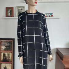 wiskozowa sukienka H&M