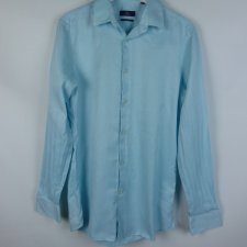 Next slim fit elegancka niebieska koszula 16 / 41 cm - L