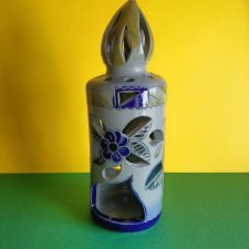 Świecznik - lampion z kamionki, Niemcy - stan idealny