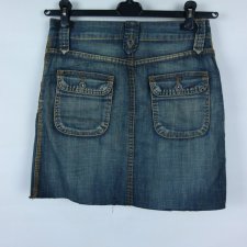 H&M LOGG dżinsowa spódnica mini jeans / 34