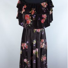 Asos welurowa sukienka midi 8 / 34