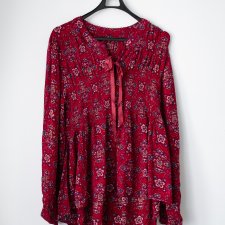 Bluzka boho w kwiaty
