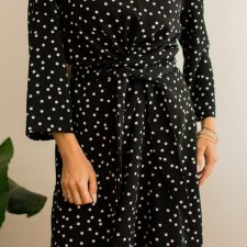 sukienka w kropki M