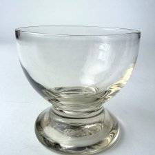 Pucharek Szklany Vintage Grube Dno PRL Deserowy Lody Retro