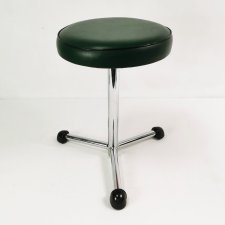 Taboret bauhaus- industial, Maquet, Niemcy, lata 50.