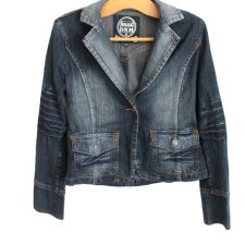 Kurtka jeansowa żakiet marynarka Vintage Wear 9886