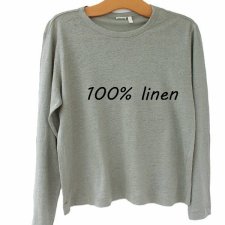 exclusive 100% linen longsleeve