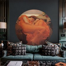 Tapeta koło w stylu prerafaelickim "Flaming June"