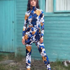 Legginsy Second Skin - Sky Parade